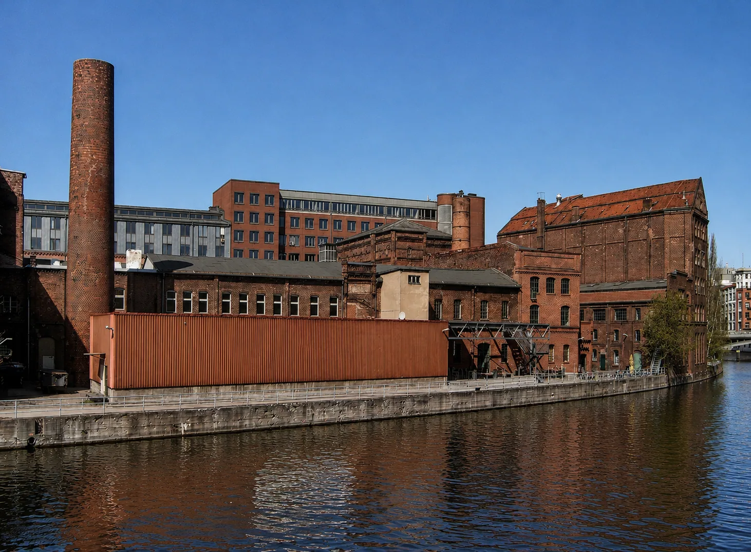 Historische Aufnahme der Gebauer Höfe in Berlin-Charlottenburg